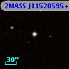 2MASS J11520595+0012527