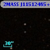 2MASS J11512485+0014368