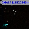 2MASS J11522903+0014383