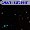 2MASS J11523485+0015227