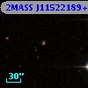 2MASS J11522189+0015375