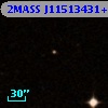 2MASS J11513431+0008340