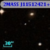 2MASS J11512421+0006245
