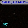2MASS J11514152+0004318
