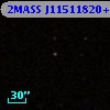 2MASS J11511820+0002008