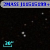 2MASS J11515199+0000278