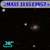 2MASS J11513857+0000127