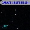 2MASS J11531513+0003125