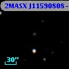 2MASX J11590808-0239540