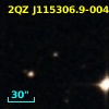 2QZ J115306.9-004513