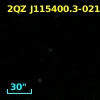 2QZ J115400.3-021733