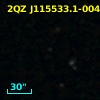 2QZ J115533.1-004315