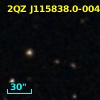 2QZ J115838.0-004418