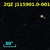 2QZ J115901.0-001600