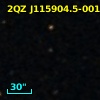 2QZ J115904.5-001901