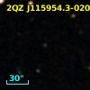 2QZ J115954.3-020558