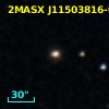 2MASX J11503816-0053261