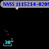 NVSS J115214-020837