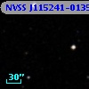 NVSS J115241-013507