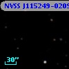 NVSS J115249-020911