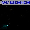 NVSS J115303-020834