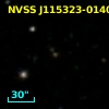 NVSS J115323-014007