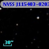 NVSS J115403-020348