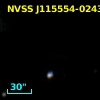NVSS J115554-024351