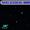 NVSS J115618-000801