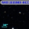 NVSS J115803-012249