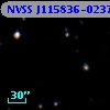 NVSS J115836-023740