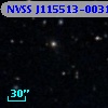 NVSS J115513-003148