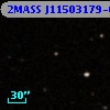 2MASS J11503179-0001335