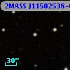 2MASS J11502538-0005154