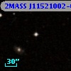 2MASS J11521002-0006119