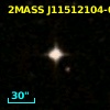 2MASS J11512104-0011156
