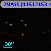 2MASS J11512153-0015450