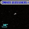 2MASS J11511635-0001548