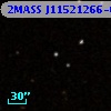 2MASS J11521266-0003328