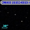 2MASS J11524313-0009237