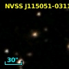 NVSS J115051-031114