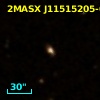 2MASX J11515205-0307203