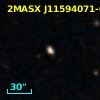 2MASX J11594071-0321027