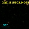 2QZ J115503.9-025729