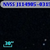 NVSS J114905-031516