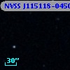 NVSS J115118-045024