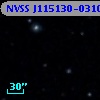 NVSS J115130-031008