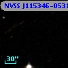 NVSS J115346-053108