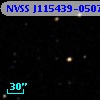 NVSS J115439-050716