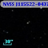 NVSS J115522-043741